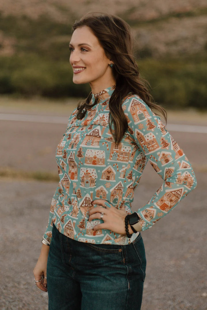 Wrangler's Wonderland Mesh Top*