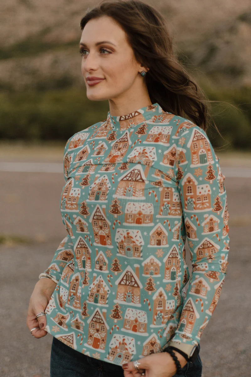 Wrangler's Wonderland Mesh Top