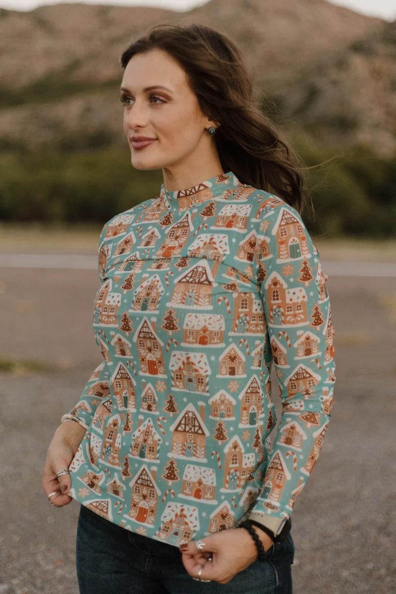 Wrangler's Wonderland Mesh Top*