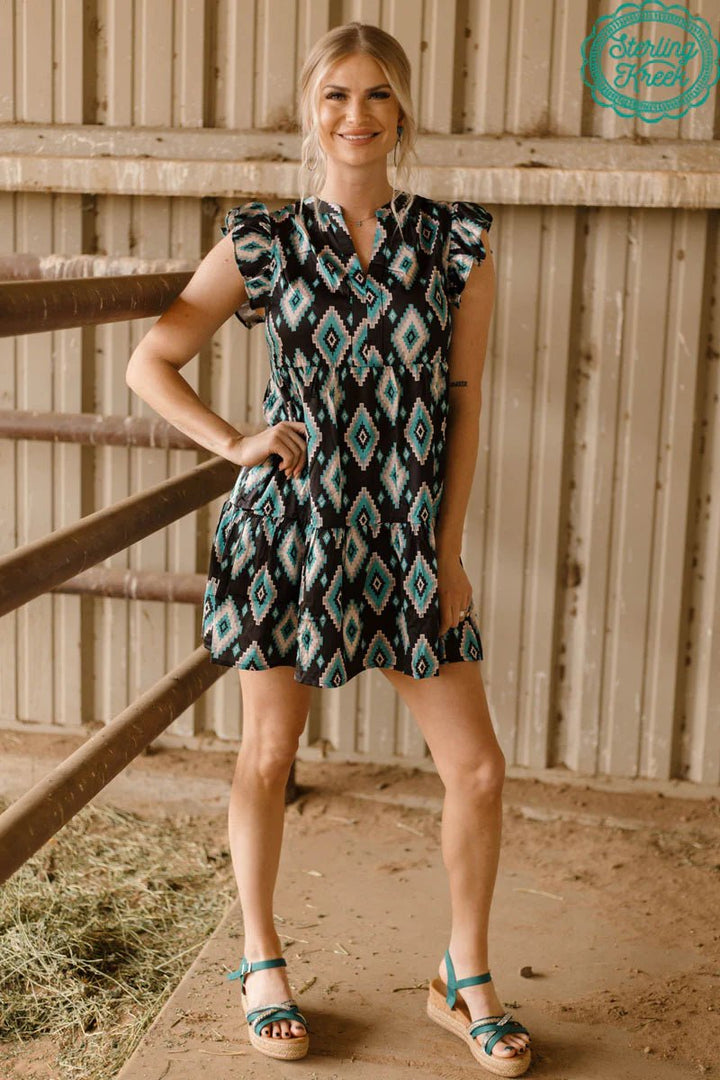 Sterling Kreek Black Needed Me Dress | gussieduponline