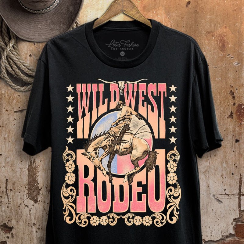 Wild West Rodeo Boyfriend Tee
