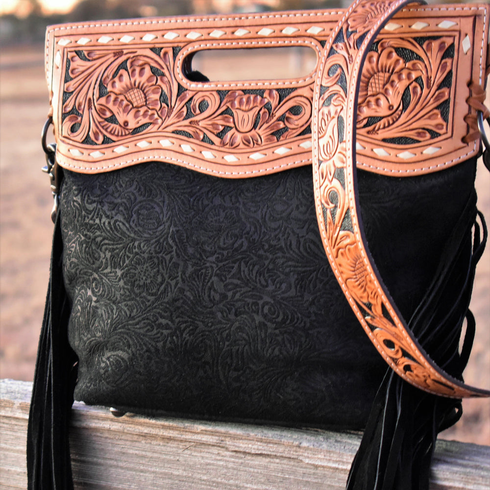 Sweet Suede Serenade Clutch | gussieduponline