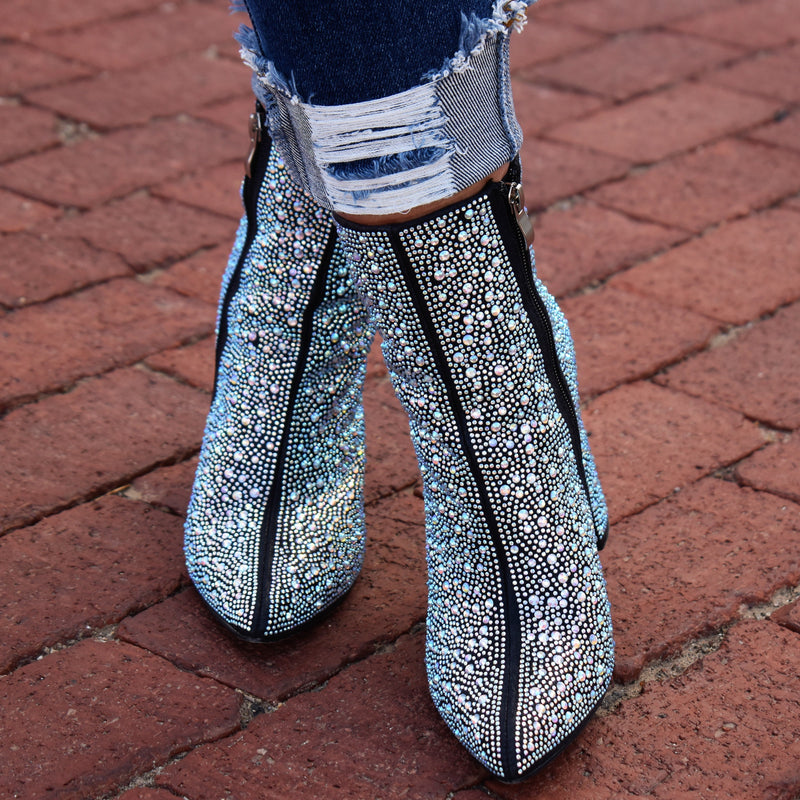 Midnight Show Stopper Sparkle Booties*