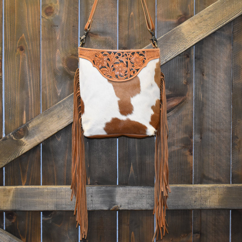 Umber Hand Tooled Bag* | gussieduponline