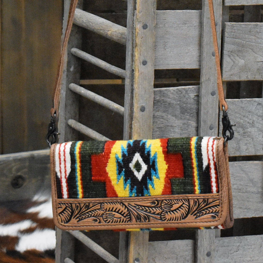 Caribbean Oversized Wallet/Crossbody | gussieduponline