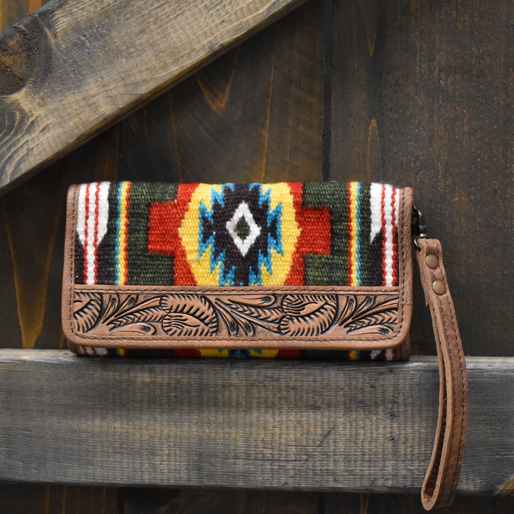 Caribbean Oversized Wallet/Crossbody | gussieduponline