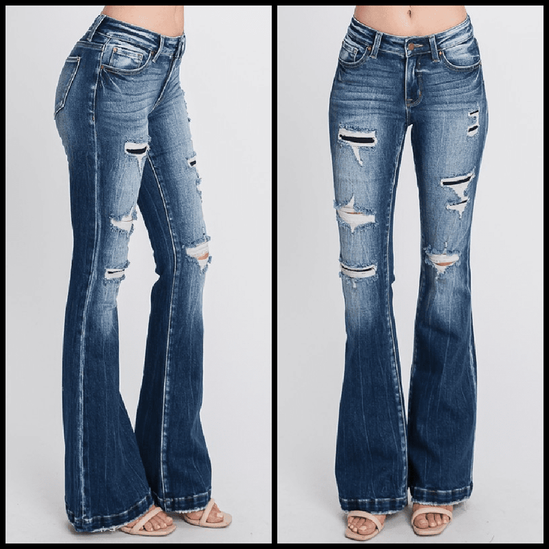 Petra Bell Bottom Jeans