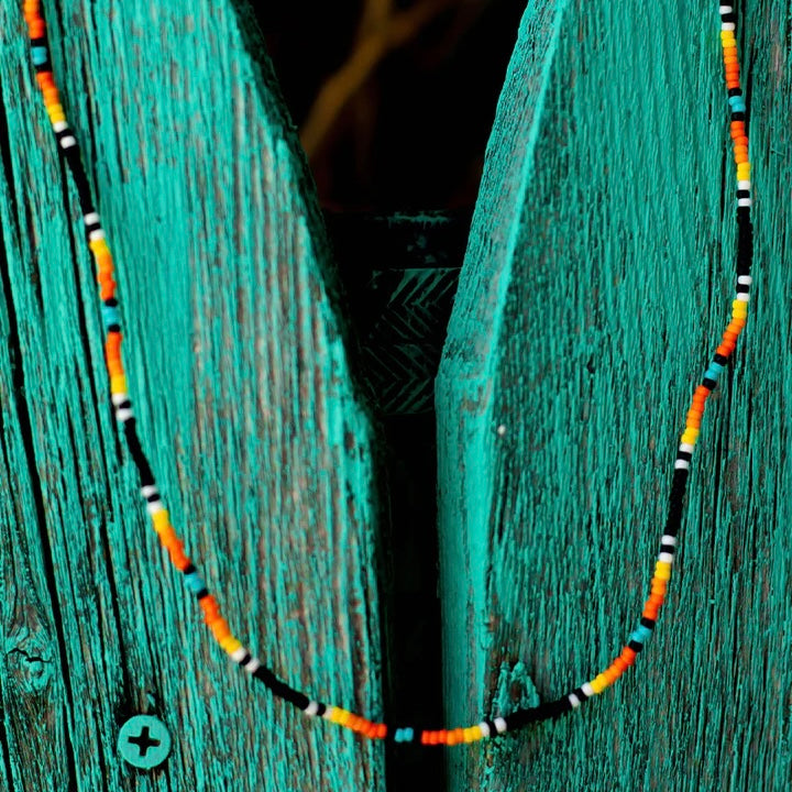 Sahara Seed Bead Necklace | gussieduponline