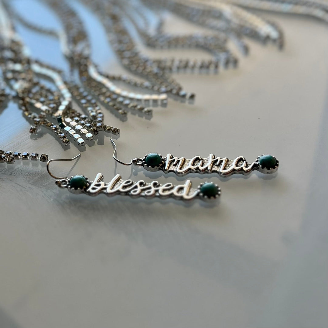 Blessed Mama Earrings | gussieduponline