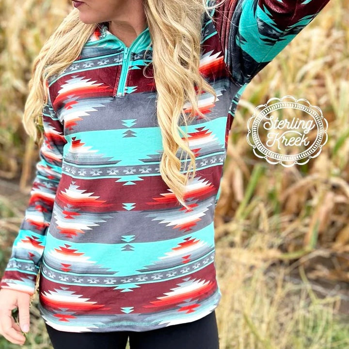 Texas Rain Fitted Pullover