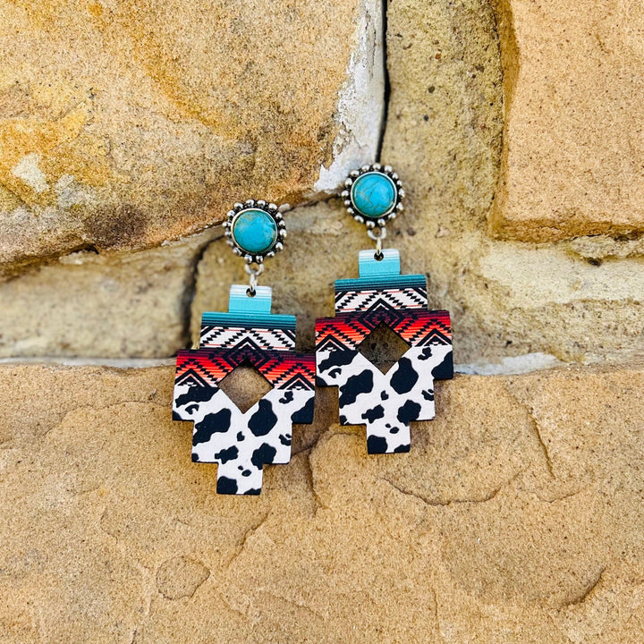 Aztec Ranch Earrings | gussieduponline