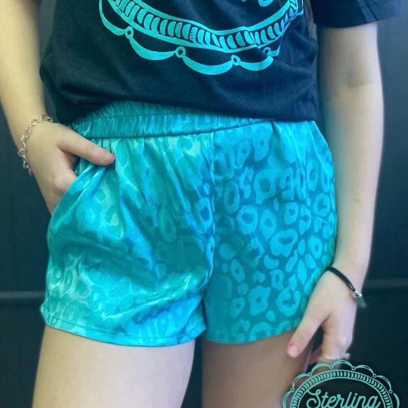 Color Me Turquoise Shorts*