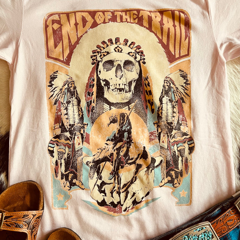 Hand Drawn End Of The Trail Tee | gussieduponline