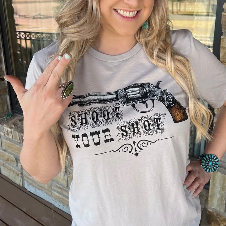 Plus Shoot Your Shot Tee | gussieduponline