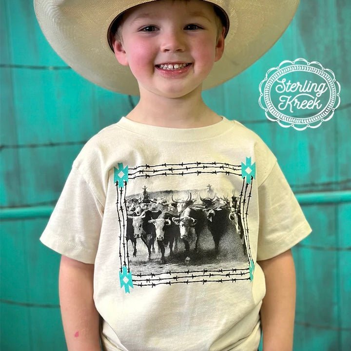 KIDS Horns And Hides Tee | gussieduponline