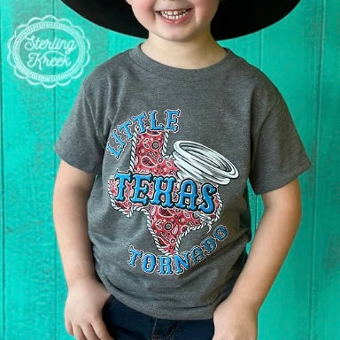 BOYS Little Texas Tornado Tee | gussieduponline