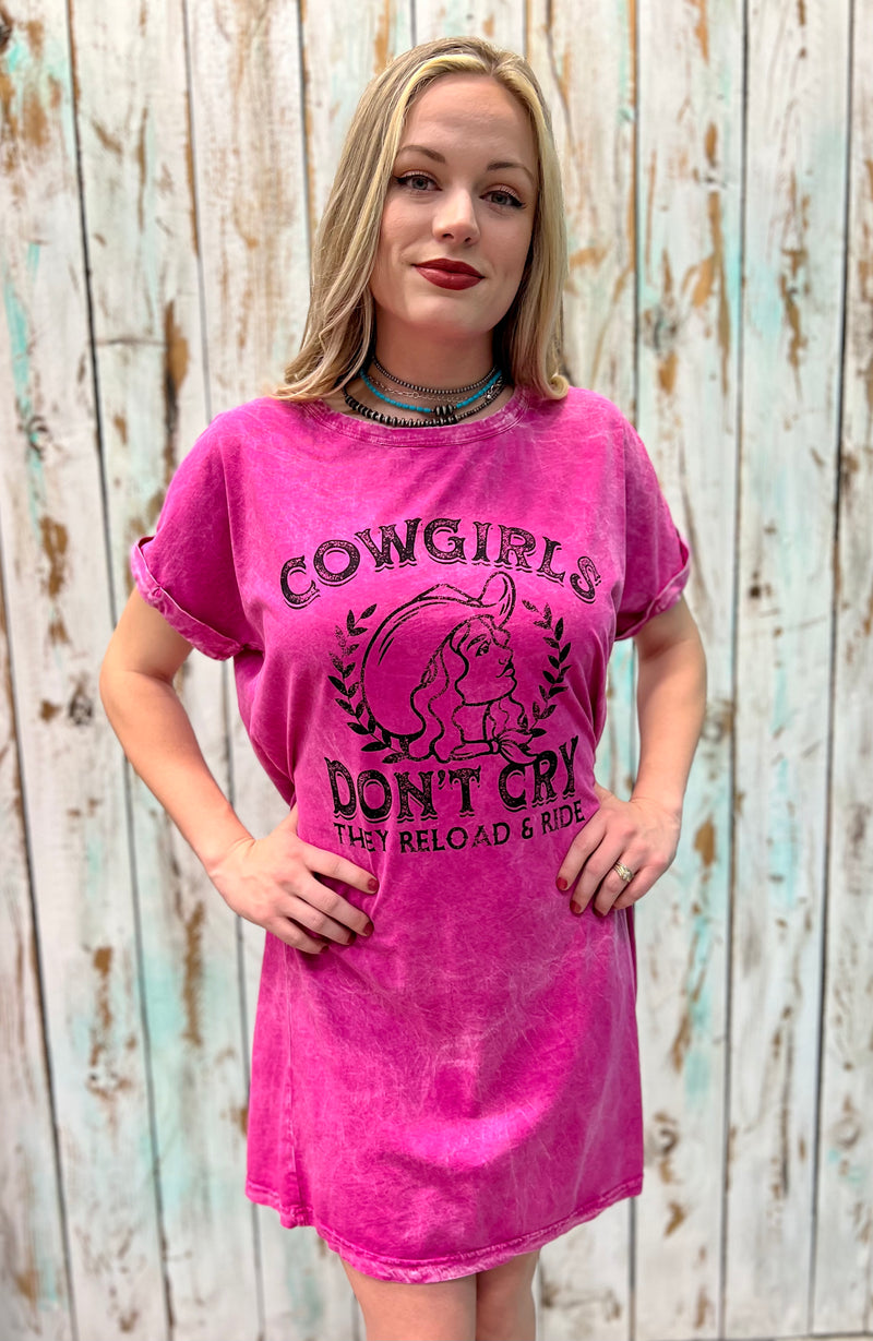 Don't Cry, Reload T-shirt Dress