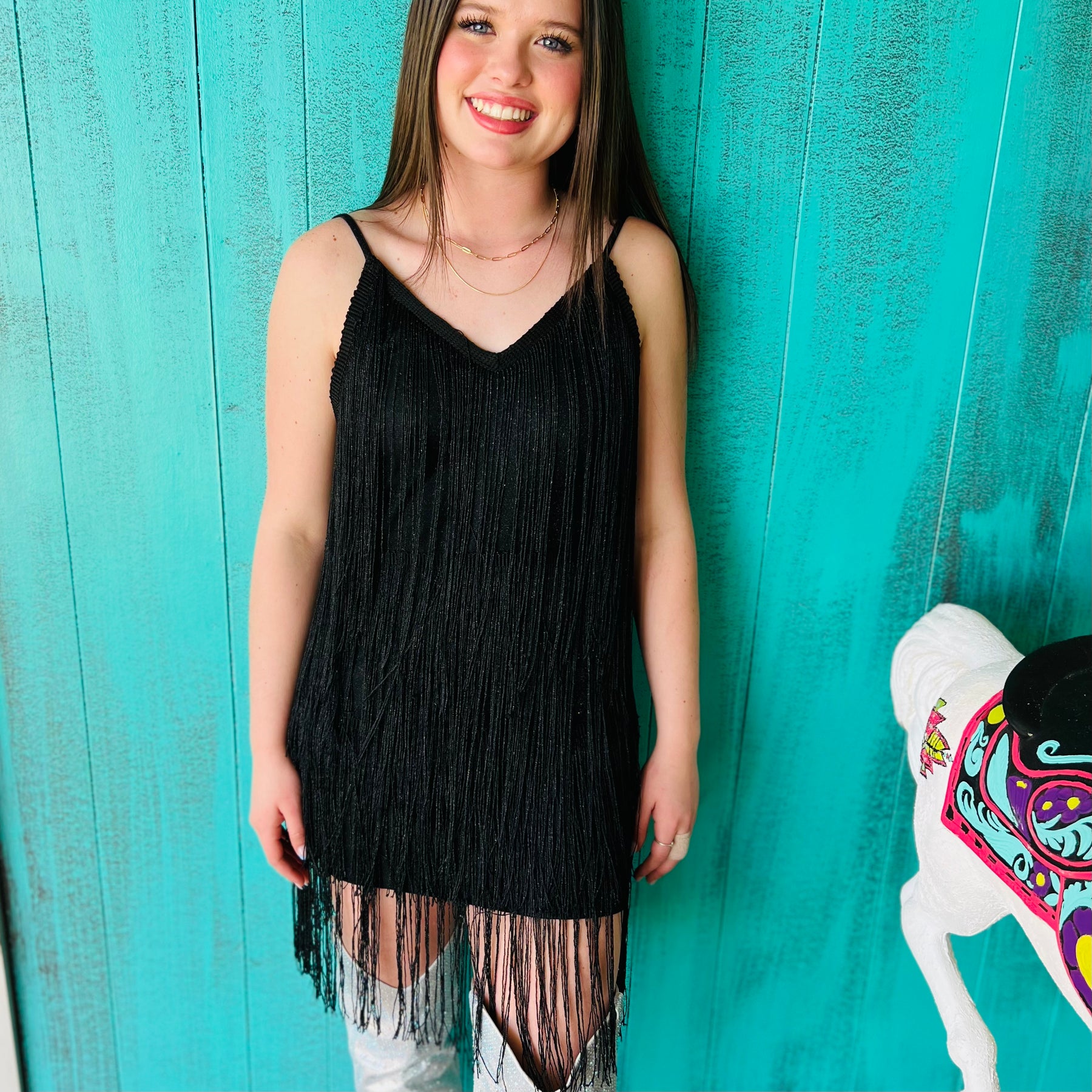 Fringe Tassel Backless Dress* gussieduponline gussied up online Fringe Tassel Backless Dress* gussieduponline gussied up online