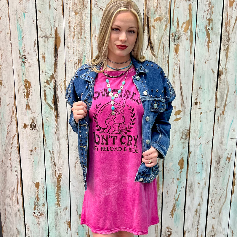 Don't Cry, Reload T-shirt Dress