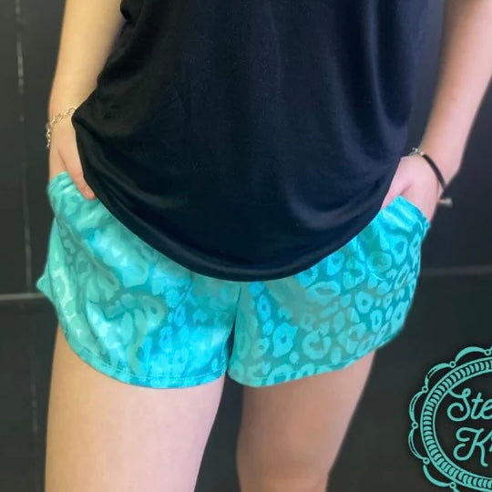 Color Me Turquoise Shorts*