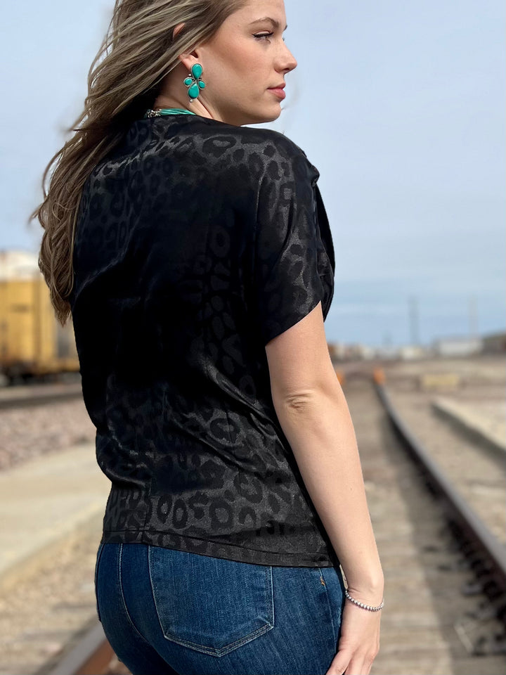 Two Step Black Top | gussieduponline