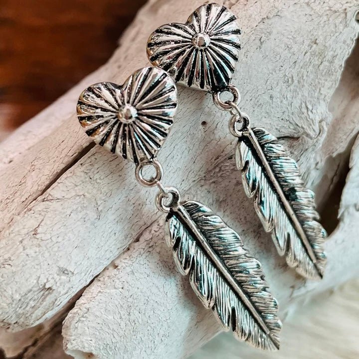 Wild At Heart Earrings | gussieduponline