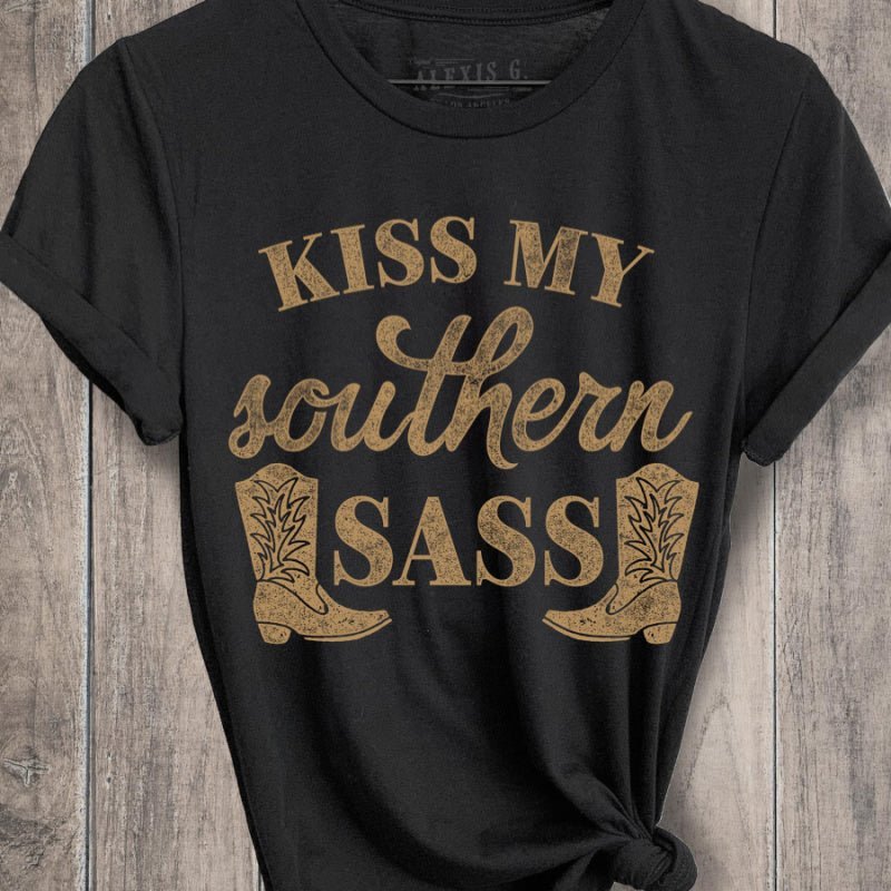 Kiss My Southern Sass Tee